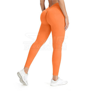 Made In Best Grade Professional Manufacture <b>Scrunch</b> <b>Legging</b> Elastic Waist Yoga <b>Scrunch</b> <b>Leggings</b> - Product Image 3