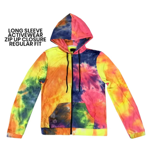 Trajes Deportivos con Capucha Tie Dye de Invierno de Marca Privada de Alta Calidad para Hombre, Diseño Personalizable, 100% Algodón - Product Image 2