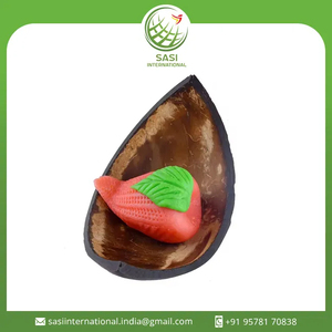 Cuencos de cáscara de coco natural 100% Cuencos desechables hechos a mano saludables y sostenibles a granel - Product Image 2