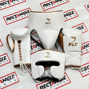 ชุดมวยพรีเมียม ถุงมือหนัง หมวกนิรภัย และสนับแข้ง รับผลิตแบบ OEM ชุดฝึกซ้อมสำหรับนักมวย โรงยิม และขายส่ง - Product Image 1