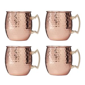 Copper Moscow Mule <b>Mugs</b>,thermally neutral <b>mugs</b> healthy drinkware classic style moscow mule <b>mugs</b> - Product Image 3