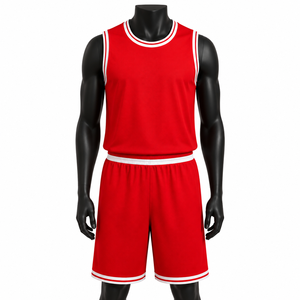 Conjunto de Uniforme de Baloncesto Sublimado Personalizado, Transpirable, de Secado Rápido, Camiseta y Pantalones Cortos de Baloncesto de Malla, Ropa Deportiva para Equipos, OEM, ODM - Product Image 1
