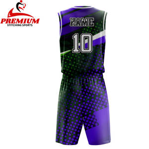 Uniforme de basket-ball de haute qualité au design unique personnalisé pour hommes, vêtements de sport à séchage rapide, uniforme de basket-ball en gros - Product Image 2