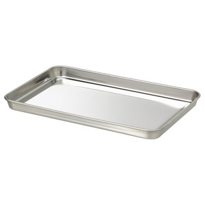 Forme rectangulaire de plateau de service de nourriture en métal plaqué argent de conception classique pour le plateau de service de collations de table de maison et d'hôtel - Product Image 1