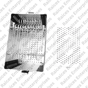 Juego quirúrgico de artroscopia y extracción de tornillos de alta calidad, fórceps de 10 piezas con caja de esterilización para cirugía abdominal y de rodilla - Product Image 4
