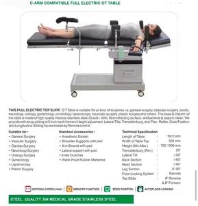 High on Demand <b>Emergency</b> & <b>Clinics</b> <b>Apparatuses</b> C-ARM Compatible Electric OT Table Available for Sale From India - Product Image 2