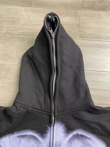 เสื้อฮู้ดซิปซิปรูดรูดรูดรูดซิปซิปทรงวินเทจโอเวอร์ไซส์ออกแบบได้ตามต้องการ - Product Image 5