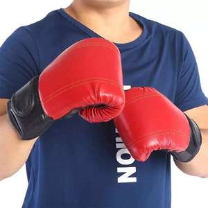 Gants de boxe pour hommes femmes PU karaté Muay Thai Free Fight Sanda formation adultes enfants équipement - Product Image 4
