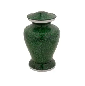 ที่ขายดีที่สุดสไตล์อเมริกันการออกแบบที่ทันสมัยโลหะที่ระลึกเถ้าโกศอลูมิเนียมของที่ระลึกโกศผู้ใหญ่งานศพเผาศพโกศ - Product Image 4