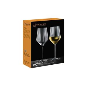 Copas de Vino de Cristal Acanalado Nachtmann Aperitivo Universal, Diseño Moderno, Juego de 2 - Product Image 4