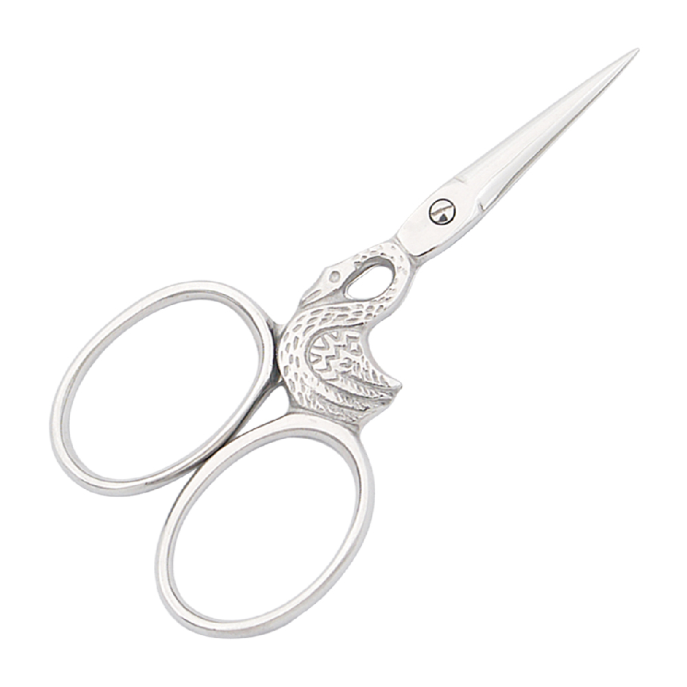 Необычные ножницы для вышивки, ножницы из нержавеющей стали для вышивки (Лебедь), игла, заостренная игла