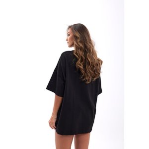 T-shirt grande taille 7169 en tissu jersey, couleur Siyah - Product Image 5