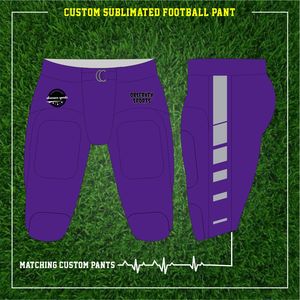 Custom Sublimated <b>Spandex</b> American Football Uniforms Integrated Jerseys and <b>Pants</b> Set Style - Product Image 4