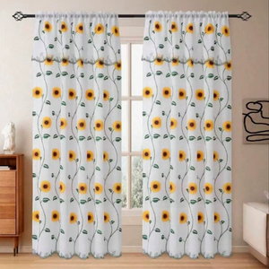 Tende per Soggiorno ARODDY, Moderne Traforate con Ricamo Laser, Ignifughe e Oscuranti, 100% Poliestere - Product Image 6