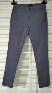 Pantalon décontracté vintage léger de haute qualité pour femmes taille régulière pantalon taille moyenne avec tissu en toile de qualité supérieure de Style avant plat - Product Image 2