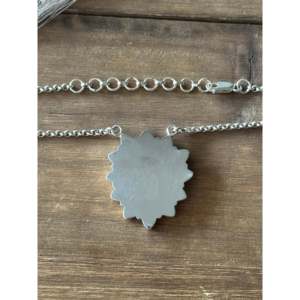 Southwest Handmade Multi Stone & Sterling Silver Cluster <b>Necklace</b>-<b>Fashion</b> <b>Layered</b> Jewelry - Product Image 5