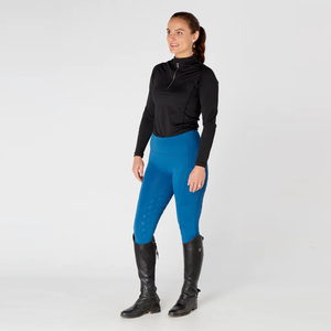 Mallas de conducción con bolsillos para mujer, pantalones de entrenamiento con agarre de silicona, medias de conducción, Parche de rodilla ventilado activo - Product Image 4