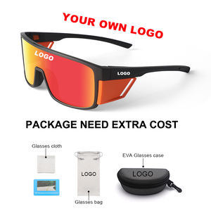 OEMスポーツサングラス UV400コーティング保護安全メガネ サイドシールド付き アウトドアライディングアイウェア サイクリングとトレーニング用 - Product Image 6