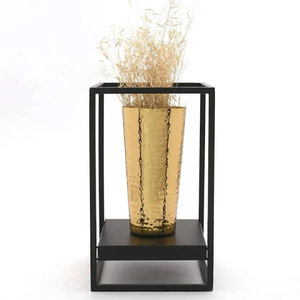 New Arrival <b>Set</b> <b>of</b> <b>3</b> Gold Color Best Selling Flower <b>Vases</b> at Who9lesale Prices With Great Quality for Weddings - Product Image 6
