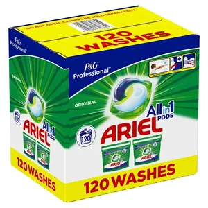 Ariel All In1 Pods พลาสติก X1 477G ผงซักฟอกซักผ้า 15 แคปซูล/Ariel ผงซักฟอกผงสีขาว - Product Image 6
