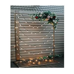 Iron Copper Color Welcome Stand With Highest Quality Welcome Stand For Wedding <b>Birthday</b> And Engagement Use - Product Image 4