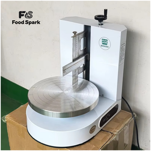Better Automatic Round Birthday Cake Cream Icing Spreading Decorating Cakes Frosting Coating Depositor Smoother Machine - Product Image 4