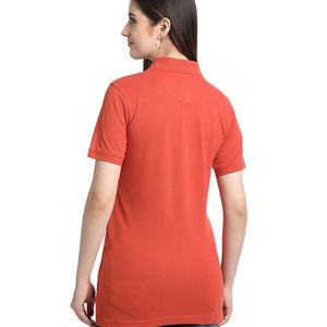 Wholesale Custom Logo Women Short Sleeve Polo Shirt Breathable Cotton Slim Fit Casual Ladies Work Wear Golf Pique Polo Shirts - Product Image 6