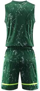 Vêtements de basket-ball de qualité supérieure pour hommes, ensemble d'uniformes grande taille avec impression par sublimation à la mode et élégant - Product Image 4