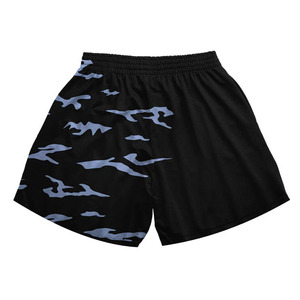 Pantalones cortos deportivos con estampado de sublimación personalizado para hombre, cintura elástica, malla, baloncesto, correr, ropa deportiva, baloncesto con cordón - Product Image 6