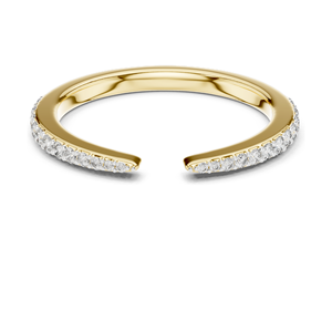 Bague pour femme en diamant de culture 0,232 CT Or 18 carats, 14 carats, 10 carats et argent 925 Options or rose, or jaune, or blanc VVS-VS EF - Product Image 2