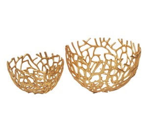 High Quality <b>Metal</b> <b>Bowl</b> Fancy Design and Style Customized Shape Available Decorative <b>Bowl</b> Tableware Item for Home Use. - Product Image 4