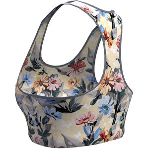 Sujetador deportivo Reversible de moda para mujer blanco Active Wear Fitness Popular transpirable diseño personalizado - Product Image 6