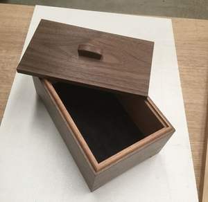 Style oriental islamique croissant mosquée cadeaux Sadaquah boîte Ramadan caisse en bois Eid Mubarak tirelire avec comptoir - Product Image 6