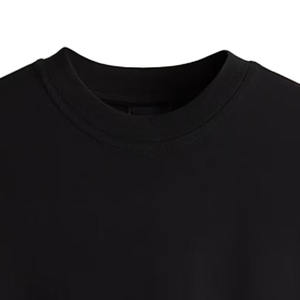 T-shirt décontracté pour homme de grande taille, logo personnalisable de haute qualité, couleur unie, 200 g/m², spandex/coton/fibre de bambou, toile - Product Image 2