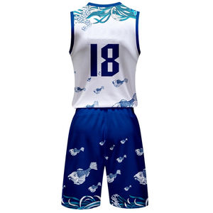 Uniforme de basket-ball de haute qualité, poids léger, fabriqué en polyester, uniforme de basket-ball pour adulte, vente en gros de haute qualité - Product Image 1