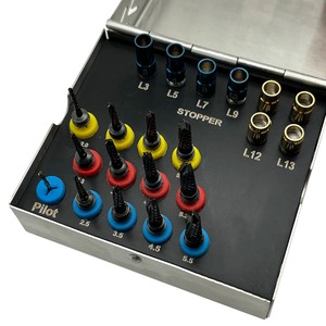 21 unidades de controladores de sistema de implantes quirúrgicos dentales con tapones, kit de brocas para osseodensificación de dentista - Product Image 2