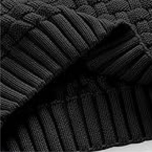 Suéteres de Invierno Personalizados para Hombre, Corte Ajustado, Antiarrugas, Secado Rápido, con Cuello Redondo y Logotipo Frontal, de Poliéster - Product Image 4