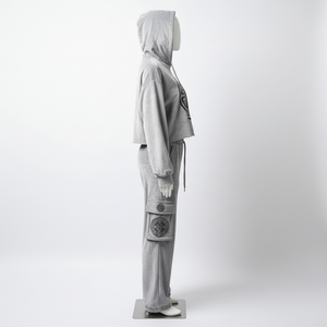 Survêtements Premium Ancestral Stack pour Hommes, Streetwear, Designer, Mode Urbaine, Style Viral, Poids Lourd, Y2K, Impression Puff, CulturePiece - Product Image 3