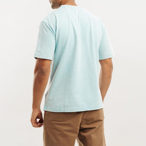 T-shirt respirant surdimensionné et léger de qualité supérieure pour hommes, vêtements de rue, T-shirt grande taille à vendre - Product Image 2