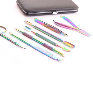 Herramientas para el cuidado de la piel más vendidas, kit de manicura y pedicura de acero puro hecho a mano, adecuado tanto para profesionales como para principiantes - Product Image 4