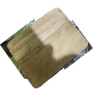 <b>Simple</b> Minimalist Tactical Pouch Unisex Slim Microfiber Card Holder Front Pocket Thin Compact Waterproof Outdoor Stylish - Product Image 1