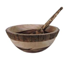 Tazón de Servir de Bambú Ecológico Premium para Cocina y Comedor, Apto para Lavavajillas, Estilo Bohemio, Proveedores Mayoristas de la India - Product Image 1