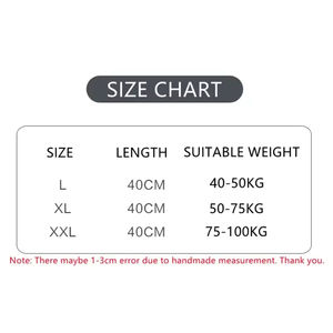 Meilleures ventes 2024 : Chauffe-genoux en laine souple et respirant avec protection pour l'haltérophilie, bandages personnalisables avec logo - Product Image 6