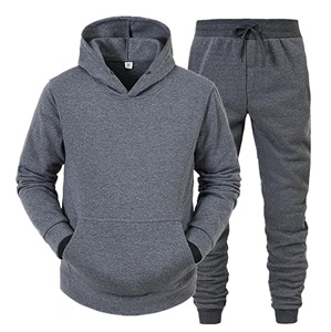 Conjuntos de sudaderas con capucha de alta calidad al por mayor chándal deportivo personalizado chándales de gran tamaño para hombres - Product Image 4