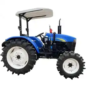 Ucuz ford 6600 kullanılan 50HP 37kw 504 çiftlik bahçe tarım makineleri mini traktör ile çin'in yüksek kaliteli traktör
