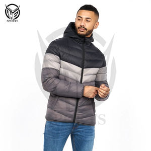 Chaqueta acolchada para hombre, chaqueta acolchada brillante, chaquetas de burbujas, venta al por mayor de invierno 2025 para hombre, punto informal - Product Image 3