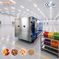 Machine de lyophilisation de qualité alimentaire, norme hygiénique, à économie d'énergie pour fruits de mer, crevettes, coquilles Saint-Jacques et saumon