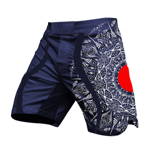 Pantalones Cortos de MMA Muay Thai Hechos a Medida, Pantalones de Kickboxing Elásticos con Estampado Digital, Spandex/Poliéster al por Mayor para Hombre, Ropa de Artes Marciales - Product Image 5