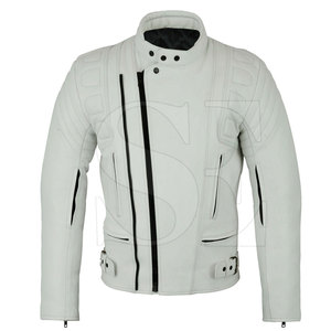 2025 personnalisé hommes course moto veste haute qualité en cuir véritable imperméable à l'eau en gros pour la saison d'hiver - Product Image 1