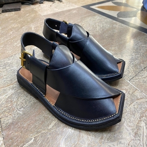 Proveedor directo de fábrica, las últimas sandalias de cuero Peshawari para hombre, parte superior de verano, nueva tarifa baja MOQ al por mayor de Pakistán - Product Image 6